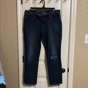 Old Navy Dark Blue Boyfriend Jeans